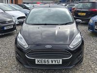 Used Ford Fiesta Titanium 2015 Black Hatchback