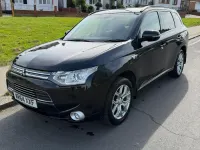 Used Mitsubishi Outlander P-HEV 2014 Black Estate