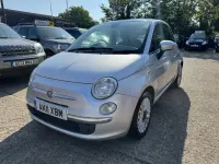 Used Fiat 500 Lounge 69 HP (50 kW) 2011 Silver Hatchback