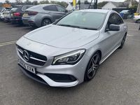 Used Mercedes CLA220 AMG line 177 HP (130 kW) 2016 Silver Sedan