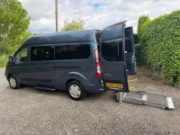 Used Ford Tourneo Custom Trend 130 HP (95 kW) 2023 Blue Van