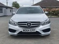 Usado Mercedes E250 AMG line 204 HP (150 kW) 2015 Prateado Carrinha