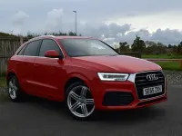 Used Audi Q3 S-line plus 150 HP (110 kW) 2016 Red SUV