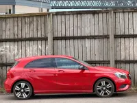 Used Mercedes A180 109 HP (80 kW) 2015 Red Hatchback