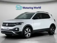 Gebraucht VW T-Cross Black Edition 110 PS (80 kW) 2022 Weiß SUV