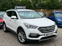 Used Hyundai Santa Fe Premium 200 HP (147 kW) 2017 White SUV