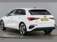 Used Audi A3 Black Edition 150 HP (110 kW) 2023 White Sedan
