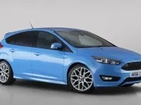 Used Ford Focus ST-Line 125 HP (91 kW) 2016 Blue Hatchback