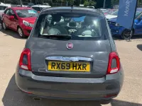 Used Fiat 500 Lounge 69 HP (50 kW) 2019 Grey Hatchback