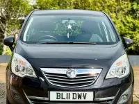 Used Vauxhall Meriva 100 HP (73 kW) 2011 Black MPV