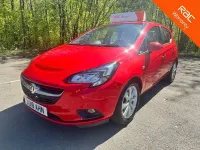 Used Vauxhall Corsa 75 HP (55 kW) 2018 Red Hatchback