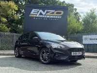 Used Ford Focus ST-Line 125 HP (91 kW) 2018 Black Hatchback