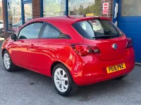 Used Vauxhall Corsa 75 HP (55 kW) 2016 Red Hatchback