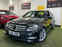 Used Mercedes C200 Sport Edition 136 HP (100 kW) 2011 Black Sedan