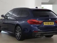 Used BMW 530 M Sport 265 HP (194 kW) 2018 Blue Estate