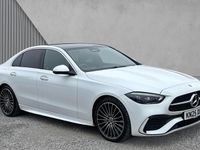Used Mercedes C220 AMG Line Premium Plus 200 HP (147 kW) 2025 Manufaktur opalite white bright
