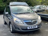 used Vauxhall Meriva 1.7 CDTi SE MPV 5dr Diesel Auto Euro 5 (100 ps) ++ ONLY 14000 MILES++F/S/H+AUTOMATIC