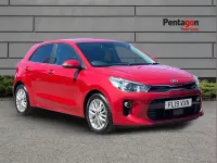 Used Kia Rio 99 HP (72 kW) 2019 Red Hatchback