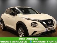 Used Nissan Juke N-Connecta 114 HP (83 kW) 2022 White SUV
