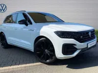 Used VW Touareg Black Edition 286 HP (210 kW) 2021 White SUV