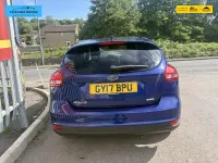 Used Ford Focus Zetec 125 HP (91 kW) 2017 Blue Hatchback