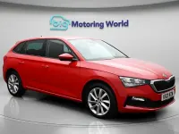 Gebraucht Skoda Scala SE L 110 PS (80 kW) 2021 Rot Kleinwagen
