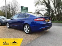 Used Ford Mondeo Titanium 160 HP (117 kW) 2016 Blue Hatchback