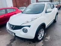 Used Nissan Juke Tekna 2011 White SUV