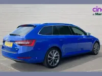 Used Skoda Superb 190 HP (139 kW) 2018 Blue Estate