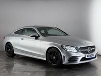 Used Mercedes C200 AMG line 184 HP (135 kW) 2019 Silver Coupe
