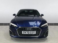 Used Audi A5 S-Line 204 HP (150 kW) 2020 Blue Hatchback