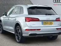 Used Audi Q5 Black Edition 190 HP (139 kW) 2019 Silver SUV