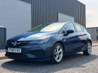 Used Vauxhall Astra SRi 145 HP (106 kW) 2020 Blue Hatchback