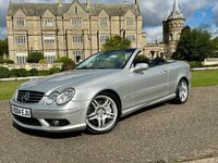 Used Mercedes CLK55 AMG AMG 367 HP (269 kW) 2004 Silver Cabriolet