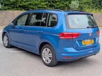 Used VW Touran S 115 HP (84 kW) 2017 Blue MPV