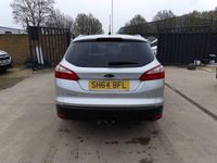 Used Ford Focus Zetec 115 HP (84 kW) 2014 Silver Estate