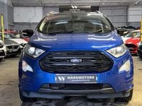 Used Ford Ecosport ST-Line 125 HP (91 kW) 2018 Blue SUV