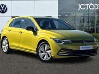 Used VW Golf VIII Style 150 HP (110 kW) 2020 Yellow Hatchback