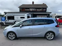 Used Vauxhall Zafira SRi 140 HP (102 kW) 2016 Silver MPV