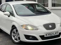 Käytetty Seat Leon Copa 105 HP (77 kW) 2012 Valkoinen Viistoperä