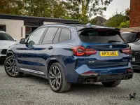 Used BMW X3 M Sport 292 HP (214 kW) 2021 Blue SUV
