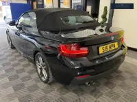 Used BMW 220 M Sport 190 HP (139 kW) 2015 Black Cabriolet