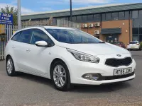 Used Kia Ceed Sportswagon 98 HP (72 kW) 2016 White Estate
