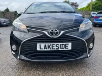 Used Toyota Yaris 99 HP (72 kW) 2016 Black Hatchback