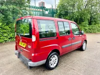Used Fiat Doblò Dynamic 77 HP (56 kW) 2008 Red MPV