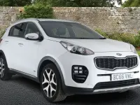 Used Kia Sportage GT-Line 174 HP (127 kW) 2017 White SUV