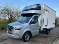 Used Mercedes Sprinter Progressive 170 HP (125 kW) 2022 Silver Van
