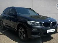 Used BMW X3 M Sport 190 HP (139 kW) 2021 Black SUV