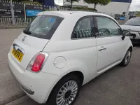 Usado Fiat 500 69 HP (50 kW) 2009 Branco Cabrios