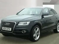 Used Audi Q5 S-line plus 230 HP (169 kW) 2015 Blue SUV